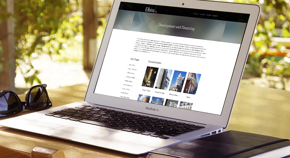 Law-firm-web-design-new-orleans-website-elkins-plc-page