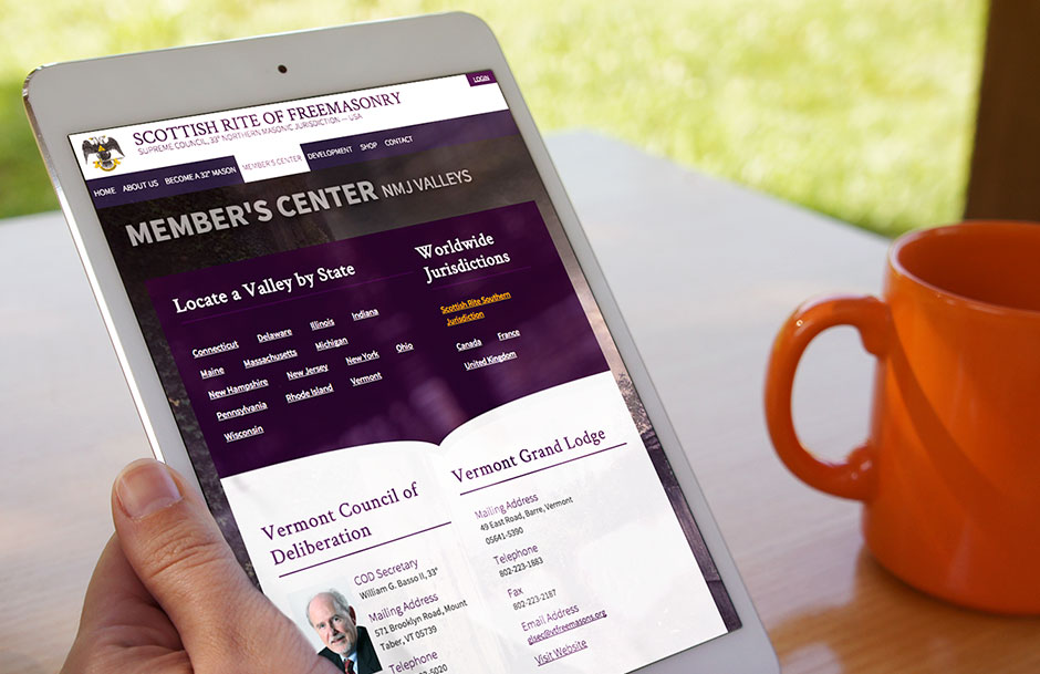 Responsive-ipad-website-design-agency-new-orleans-scottish-rite